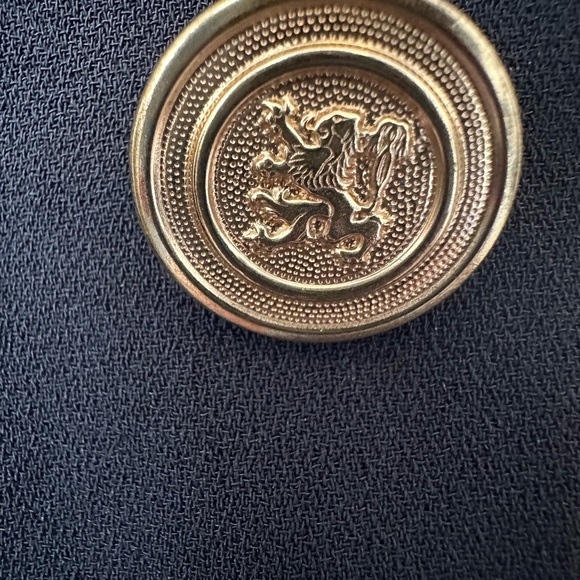 Vintage two piece suit by Item. Embellished with gold like buttons! XXS - Picture 3 of 6